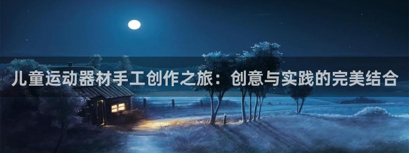 海南凯捷体育发展怎么样：儿童运动器材手工创作之旅：创意与实践