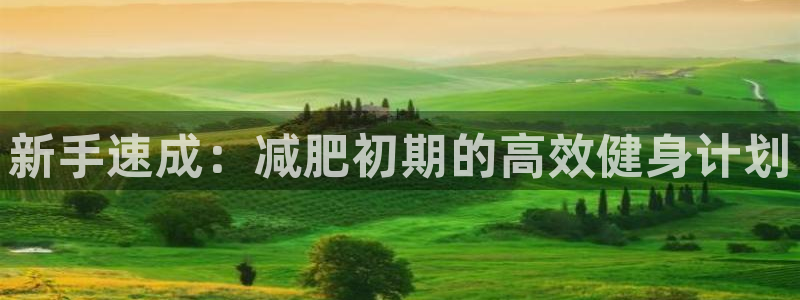凯捷体育招商电话：新手速成：减肥初期的高效健身计划