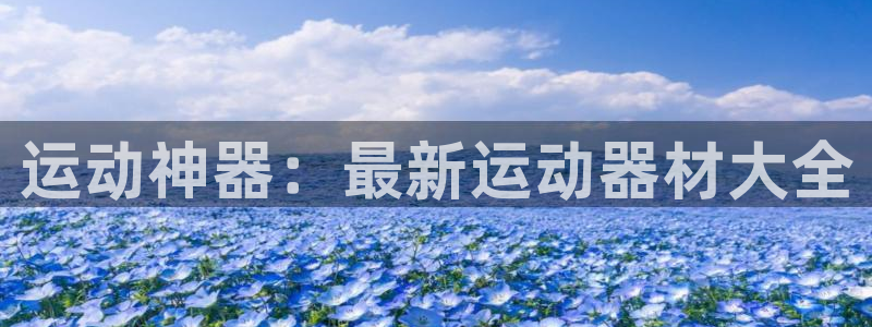 凯捷体育娱乐首页网站大全：运动神器：最新运动器材大全