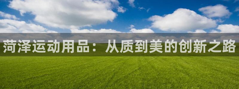 凯捷体育集团logo：菏泽运动用品：从质到美的创新之